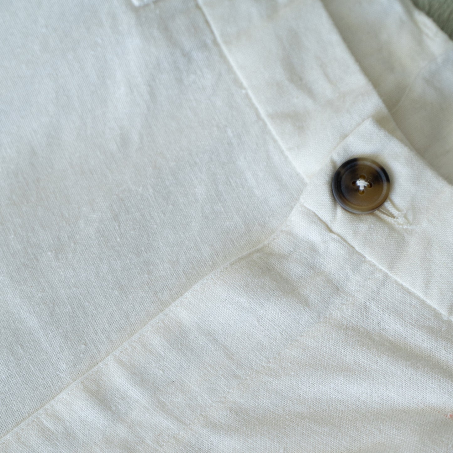 Como White Linen Trousers