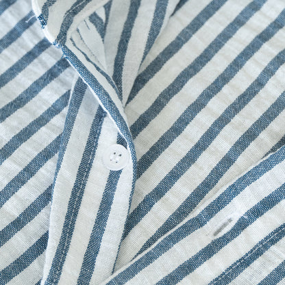 Portofino Blue Striped Shirt