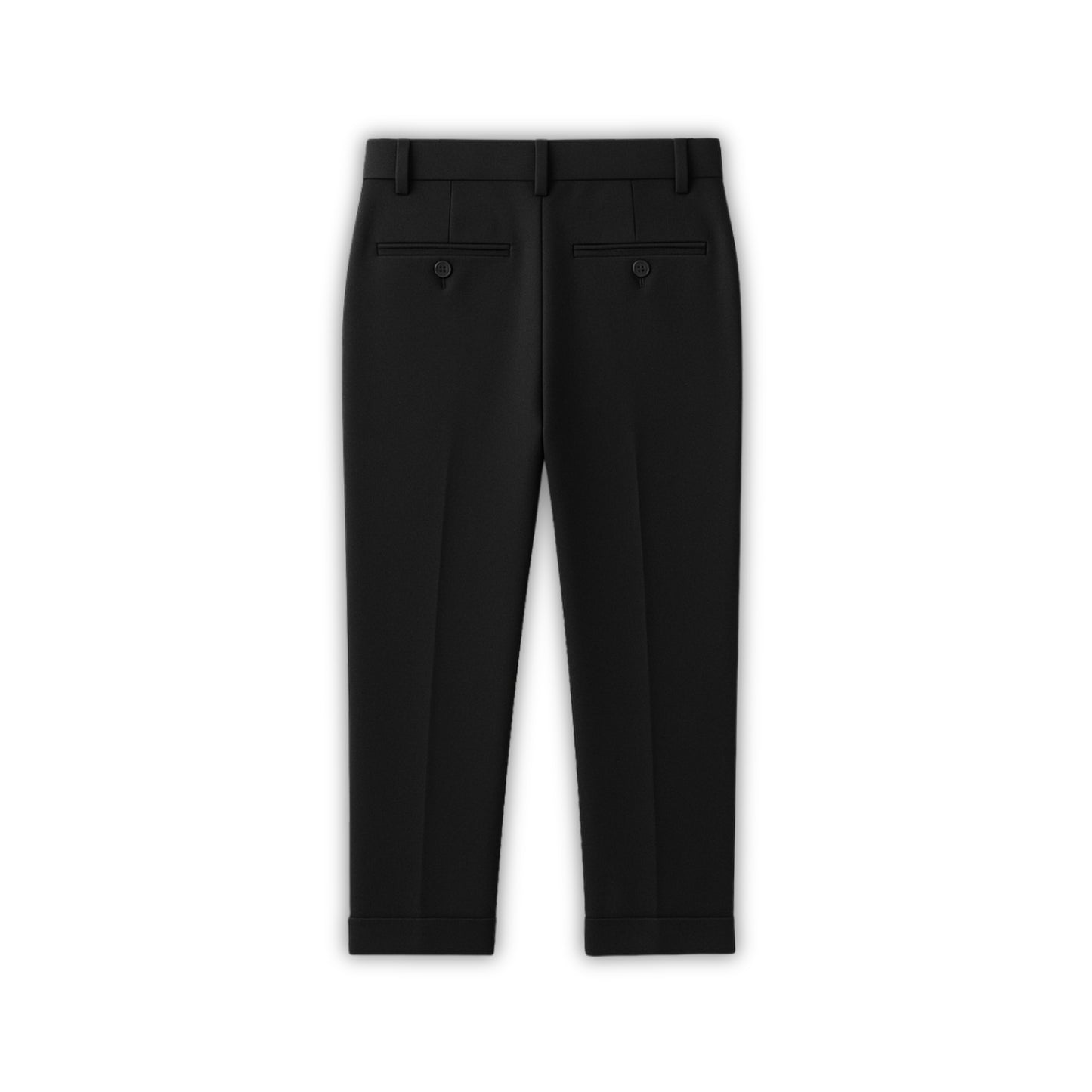 Milano Black Slim Trousers