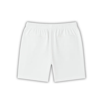 Como White Linen Shorts