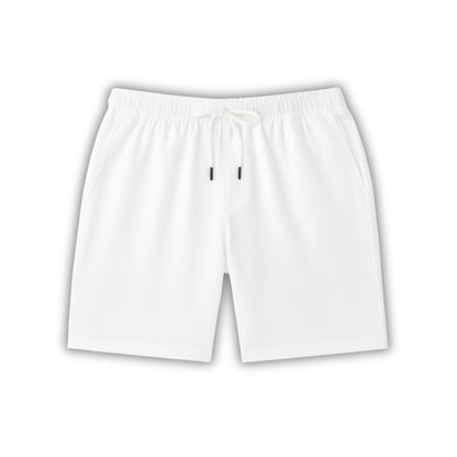 Como White Linen Shorts