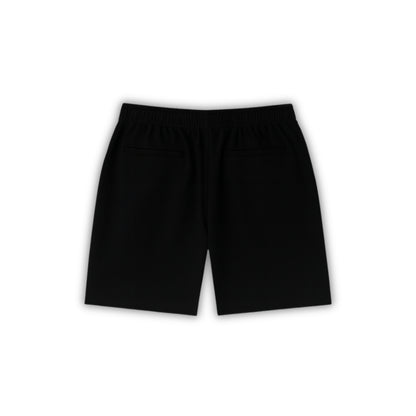 Como Black Linen Shorts